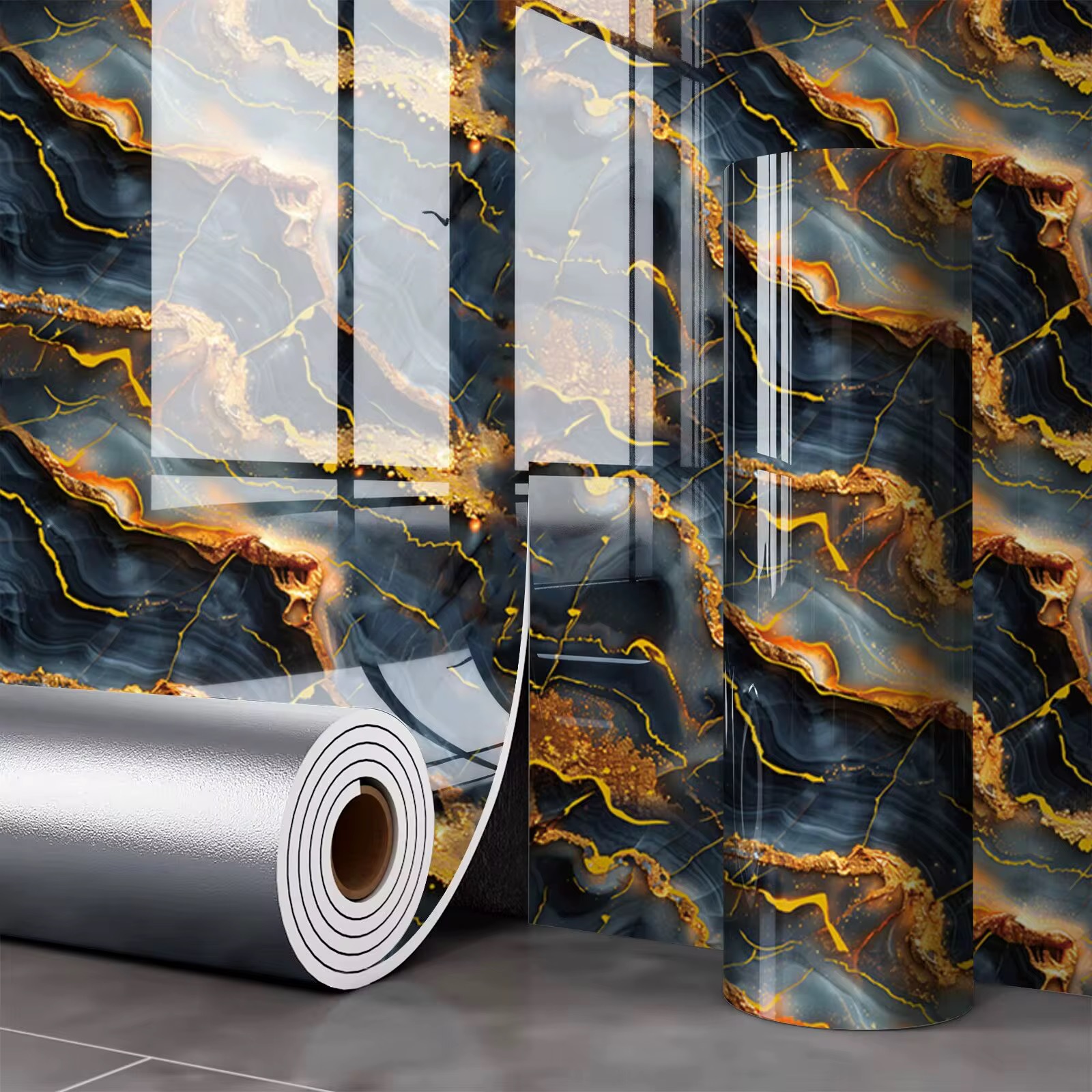 Marble Wall Panels – Self-Adhesive Waterproof Wallpaper | Factory Direct Supply